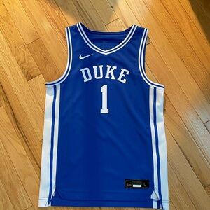 Youth Duke Williamson Nike Blue Game Jersey